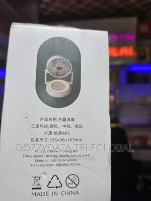 Durable Foldable Fan With Led