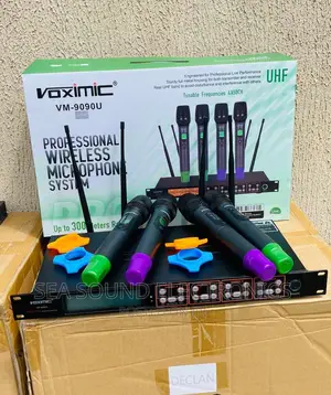 Voximic 4 in 1 Wireless Microphone Vm-9090u