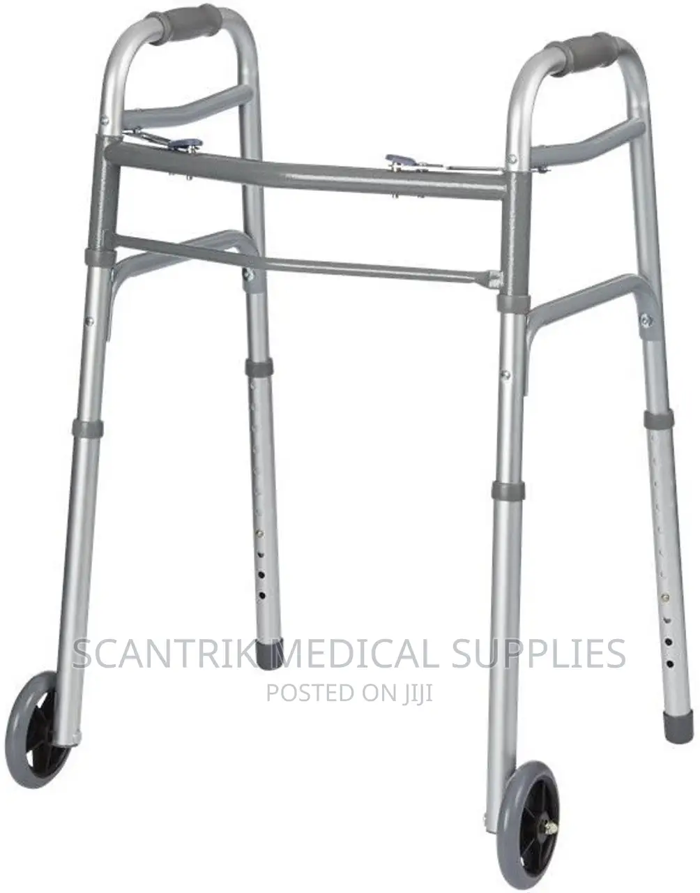 Medical Button Folding Walker