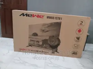 New in Mewe 65'' Smart Tv+Netflix+Youtube