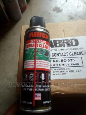 Abro Contact Cleaner Quickly Cleans And Dissolves Oil