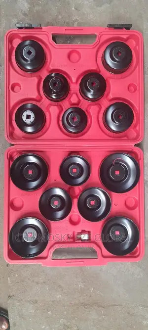 Cup Type Oil Filter Wrench Set