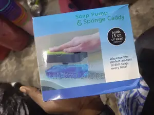 Soap Pump and Sponge Caddy