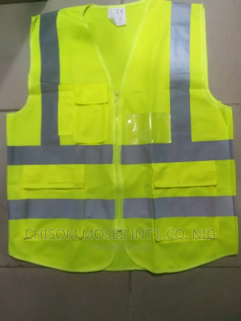 Reflective Jacket With Pockets