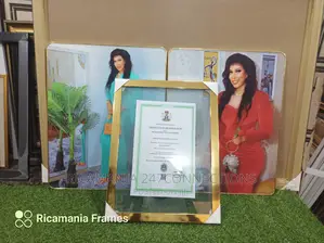 Unique Certificate Transparent Glass Frames