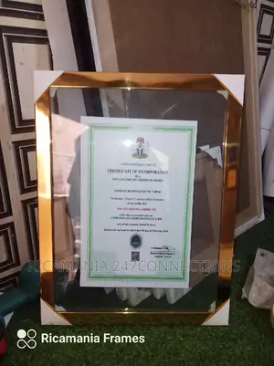 Unique Certificate Transparent Glass Frames