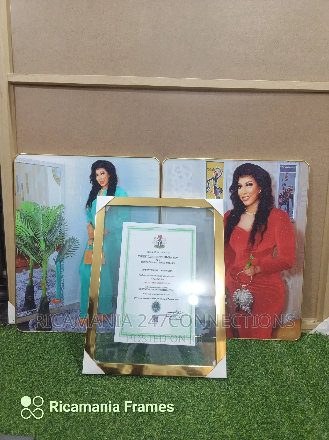 Unique Certificate Transparent Glass Frames