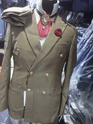 Quality Double Breasted Men’S Suit
