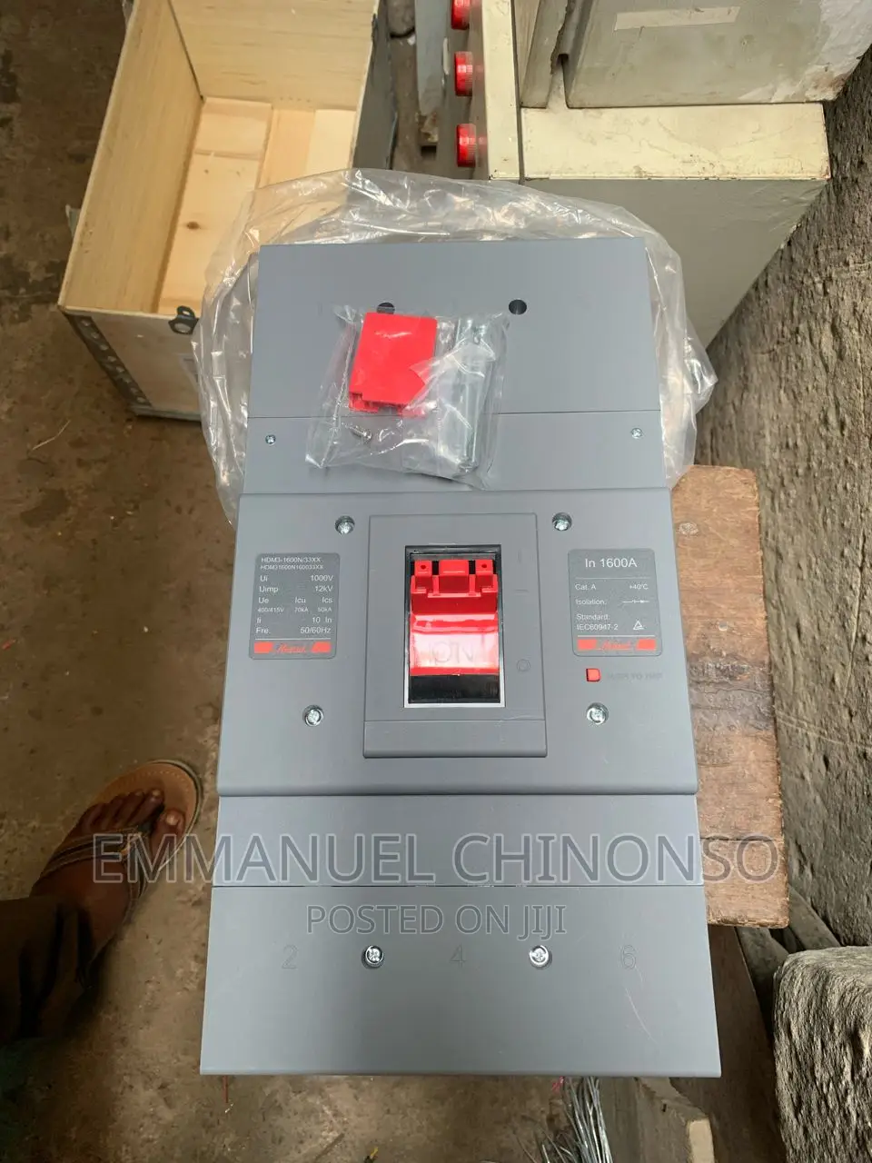 1600A Hemel McCb Breaker 3pole