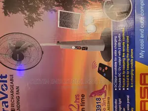 Rechargeable Three in One Solar Fan Ac/Dc