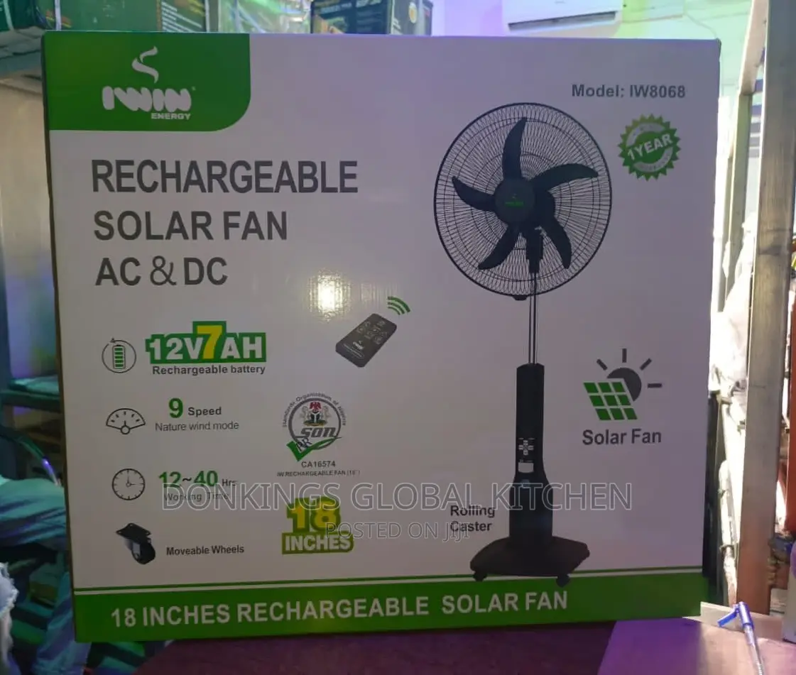 Rechargeable Fan