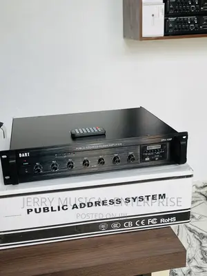 Ohms and Voltage Powered Amplifier for Ceiling Speakers