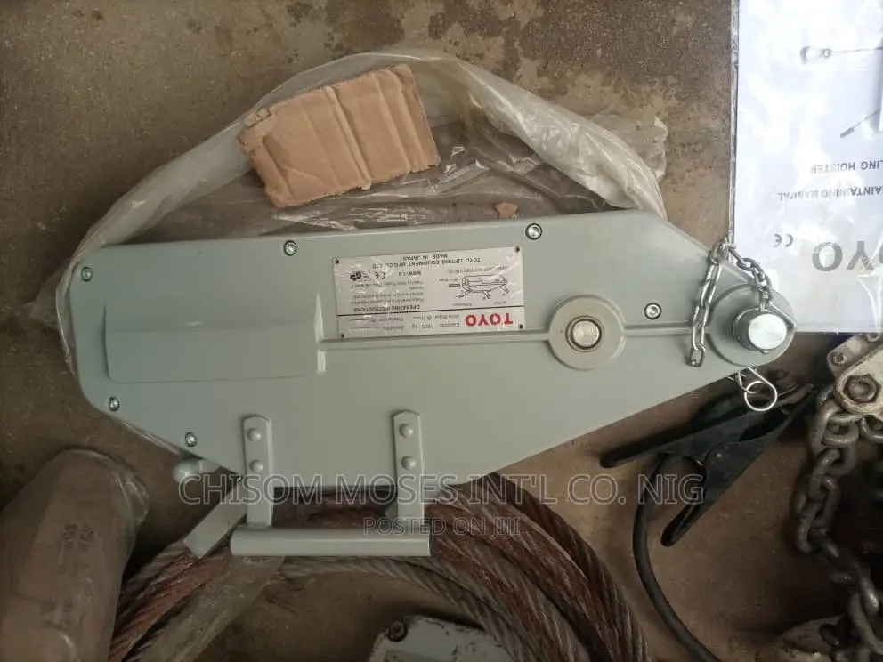 Wire Rope Pulling Hoist 3.2 Tons Complete Accessories