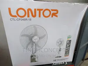 Lontor Rechargeable Water Mist Fan 18 Inches