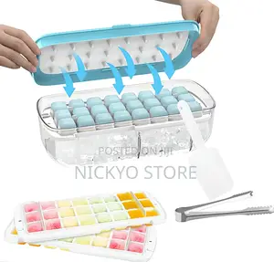 2packs of Ice Cube Trays Silicone With 48 Compartments