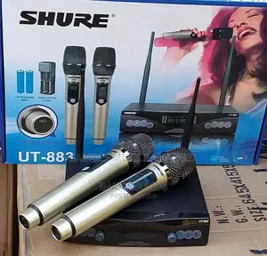 Photo - Original Shure Ut883 2 Handle Wireless Microphone