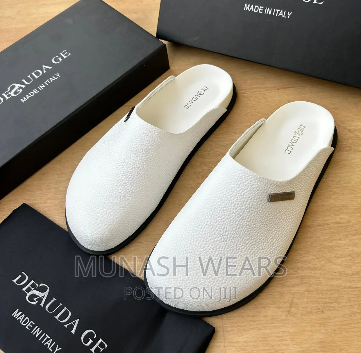 Original Leather Deudage Mule