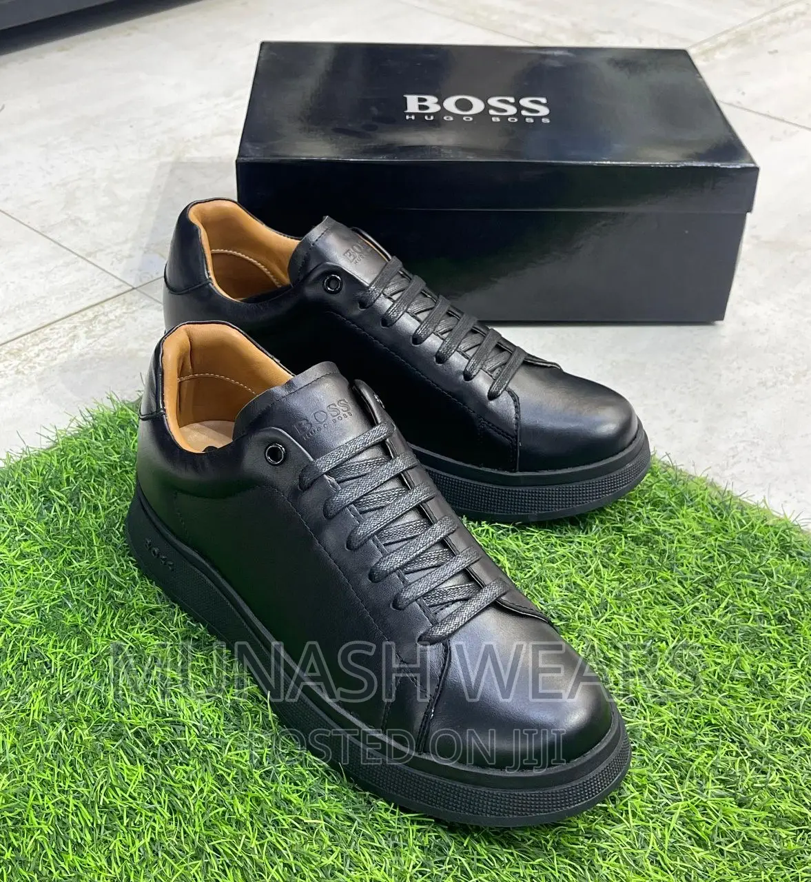 Original Leather Hugo Boss Sneakers