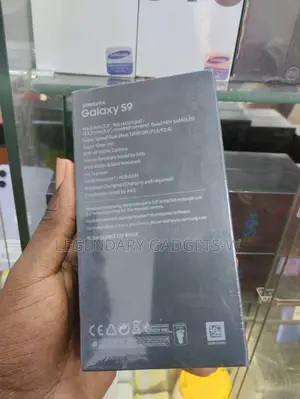 New Samsung Galaxy S9 64 GB Black