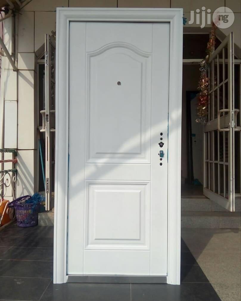 High Quality White Security Door