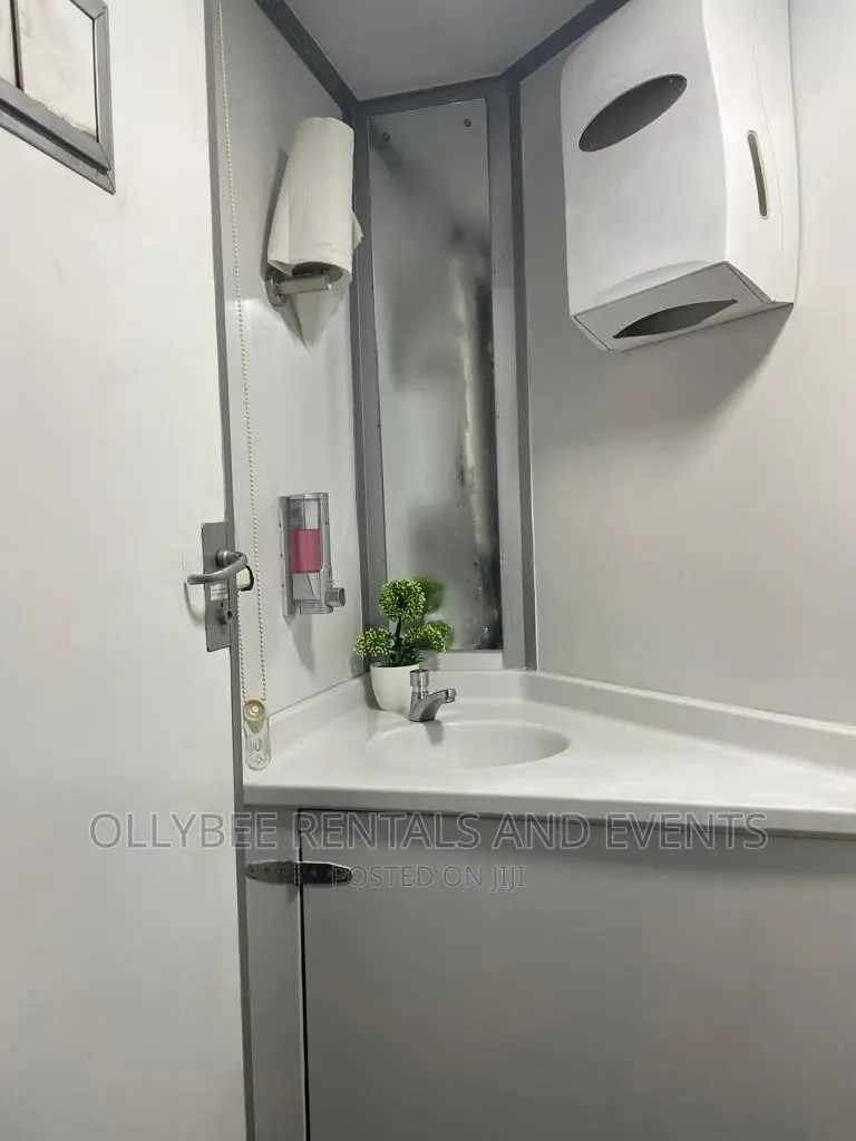 Regular Mobile Restroom and VIP Mobile Restroom