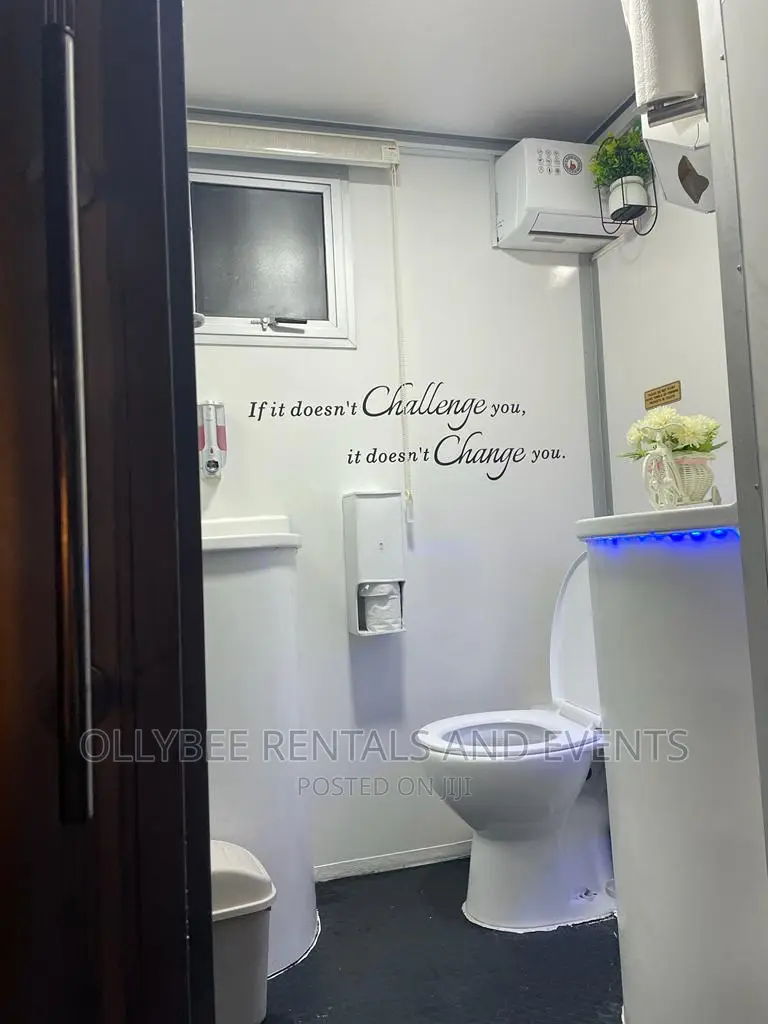 Regular Mobile Restroom and VIP Mobile Restroom