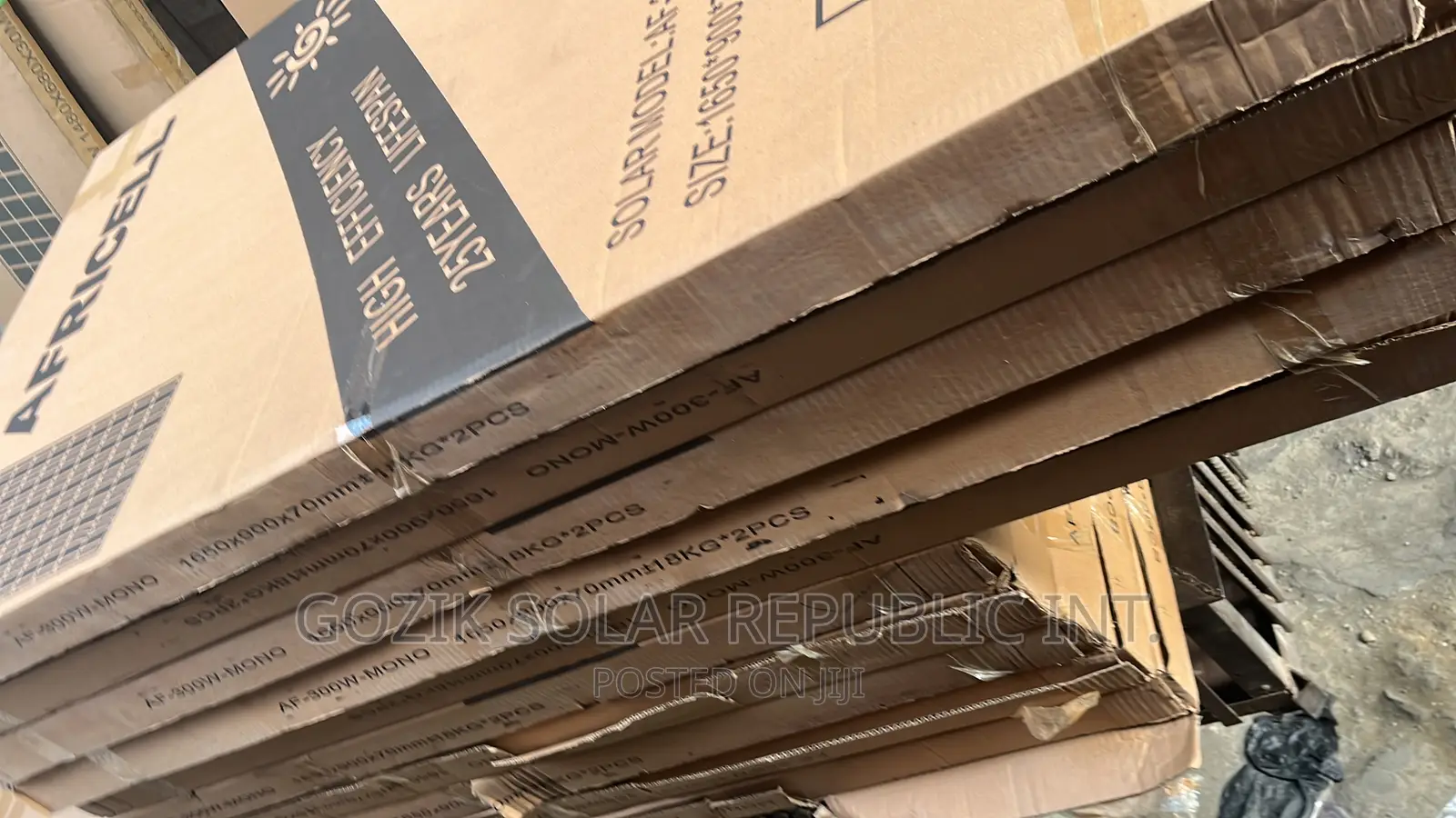 300w Africel Solar