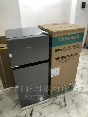 New in Hisense Refrigerator Double Door 124l