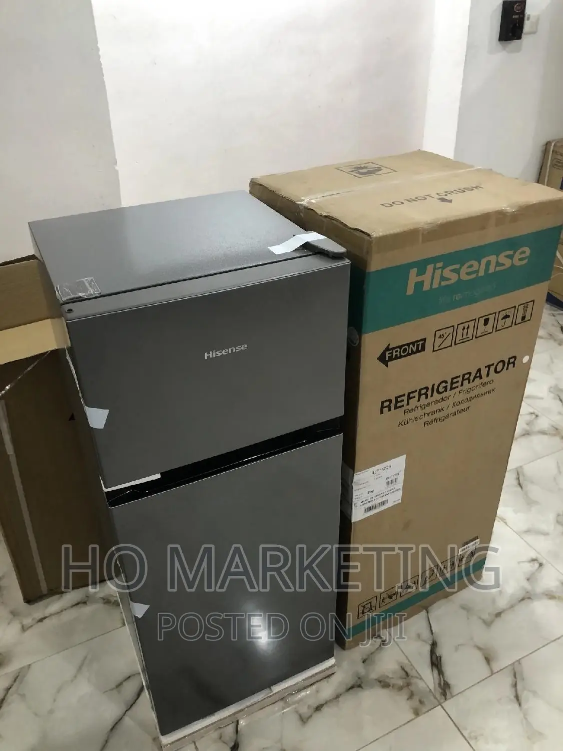 HISENSE Ref 172dr Double Door Refrigerator 124l