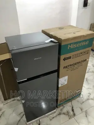 HISENSE Ref 172dr Double Door Refrigerator 124l