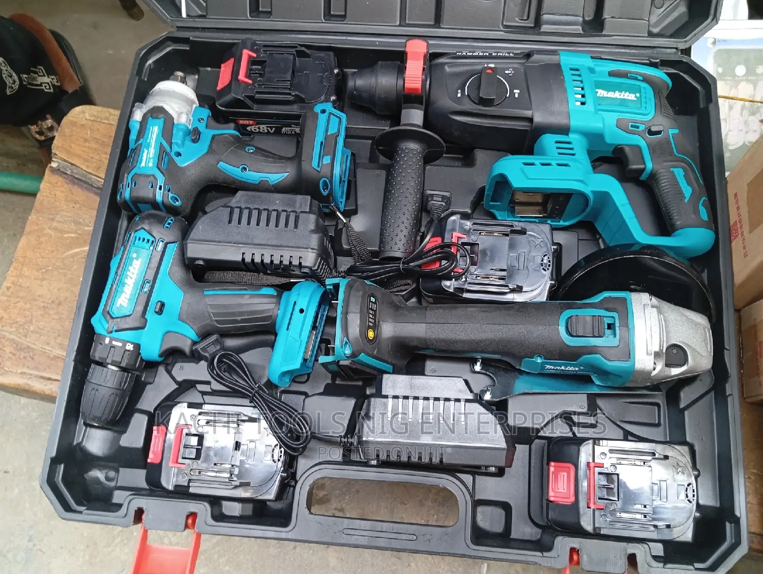4 in Set Cordless Machine's