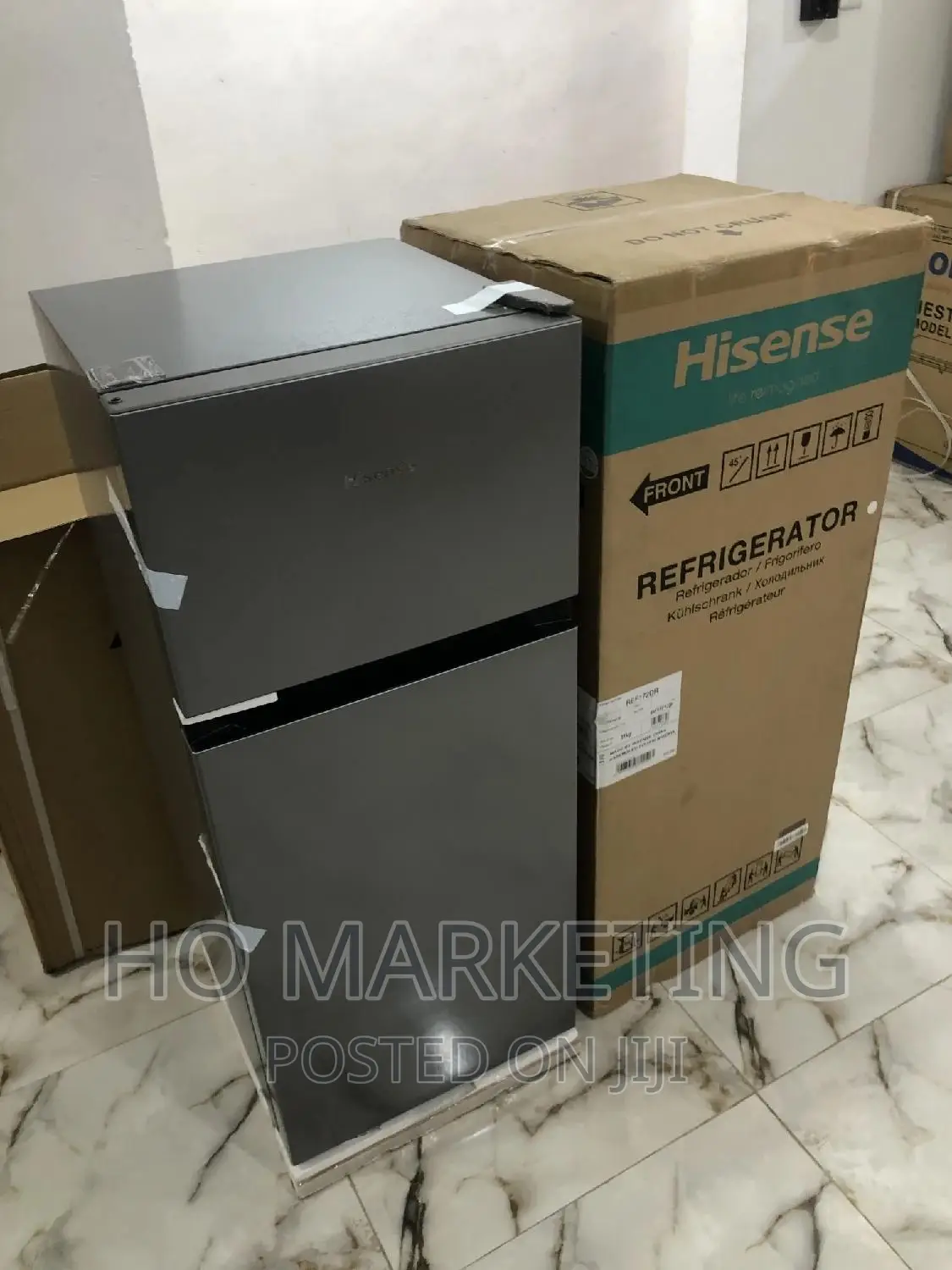 Low Noise Hisense Refrigerator Ref 172dr Double Door