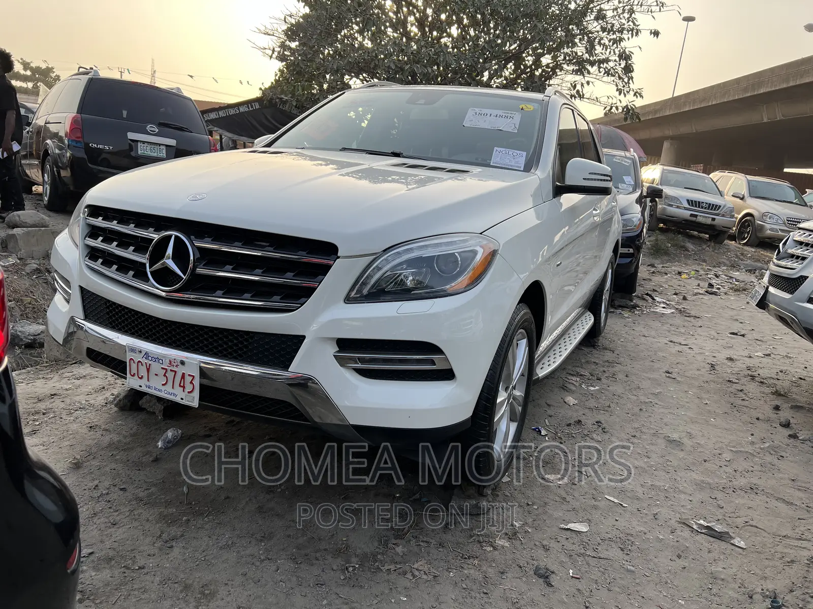 Mercedes-Benz M Class 2014 White