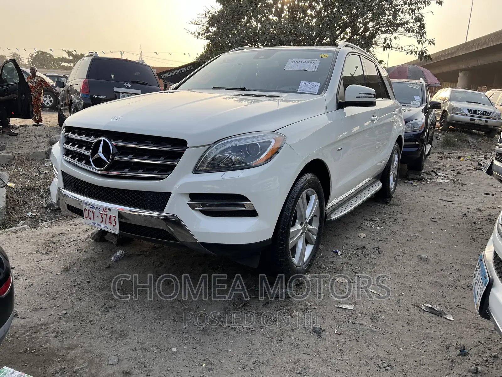 Mercedes-Benz M Class 2014 White