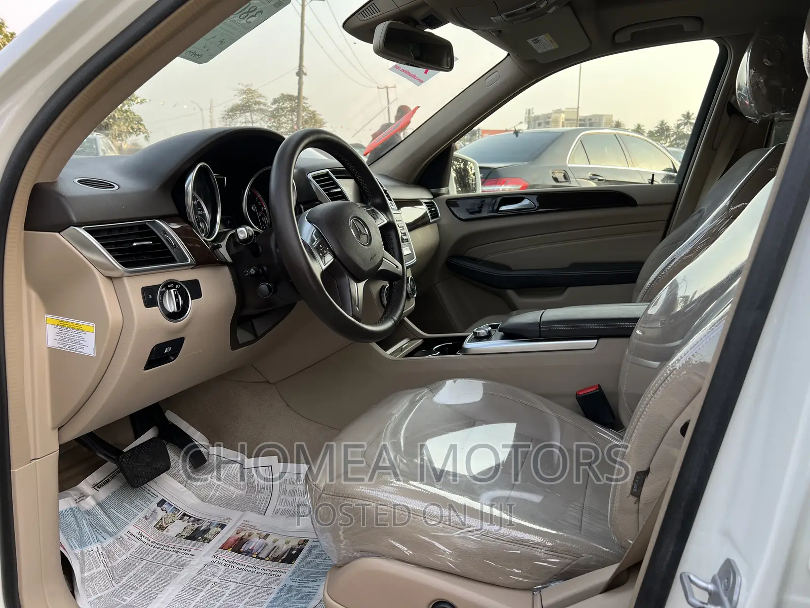 Mercedes-Benz M Class 2014 White