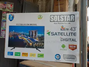 Solstar Satellite/Smart Television 43inches