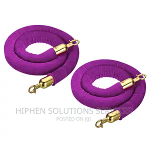 Rope For Stanchion Queue Barrier (Purple)