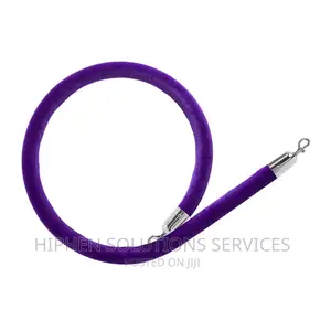 Rope For Barriers With Hooks