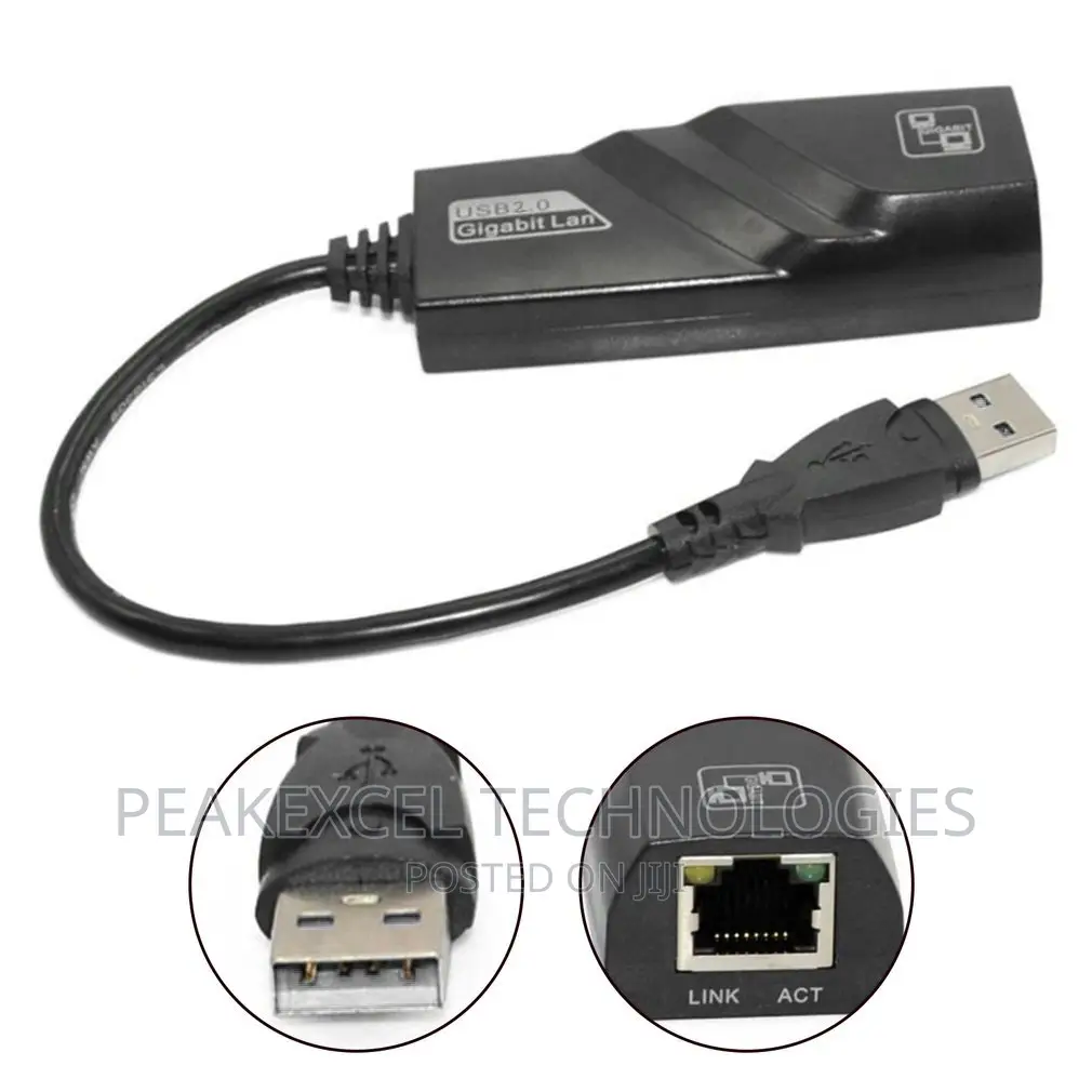 USB 3.0 to LAN RJ45 With Gigabyte Adapter