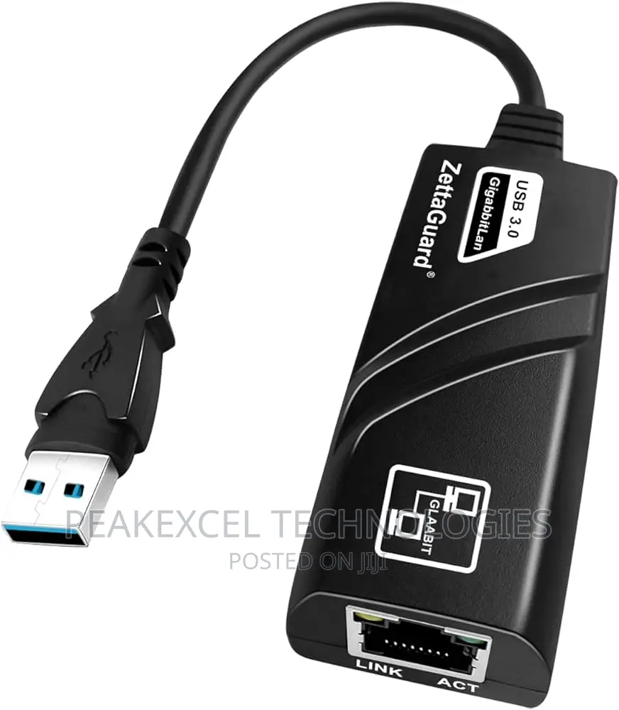 USB 3.0 to LAN RJ45 With Gigabyte Adapter