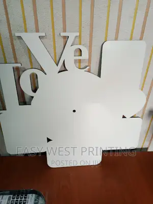 Sublimations Love Wall Clock
