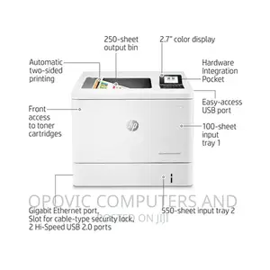 HP Color Laserjet Enterprise M554dn Printer