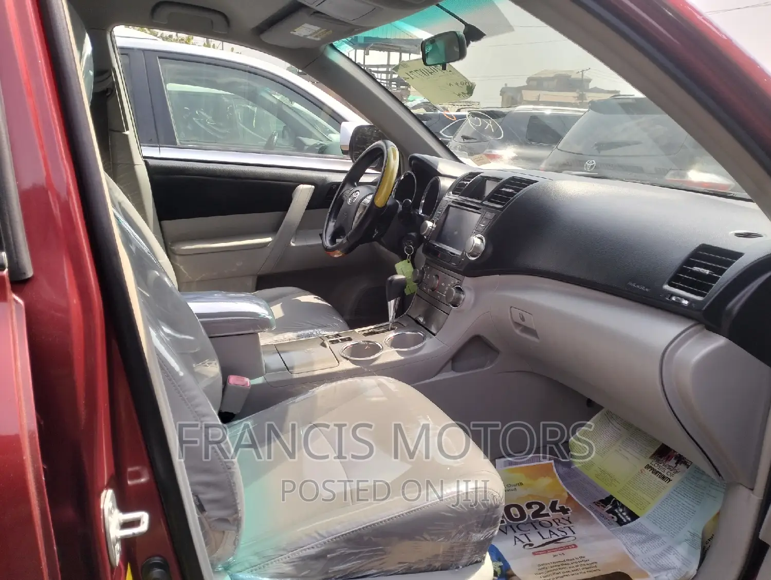 Toyota Highlander 2010 Red