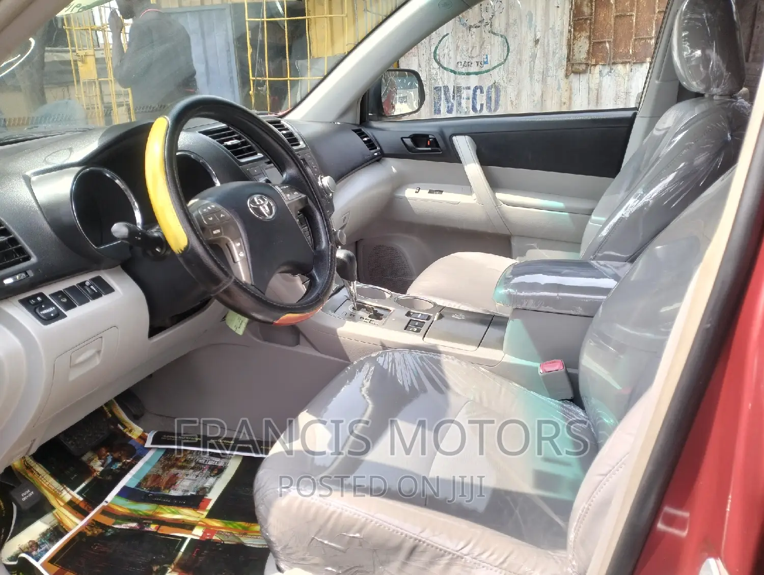 Toyota Highlander 2010 Red