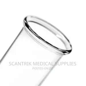 Glass Test With Rim for Laboratory