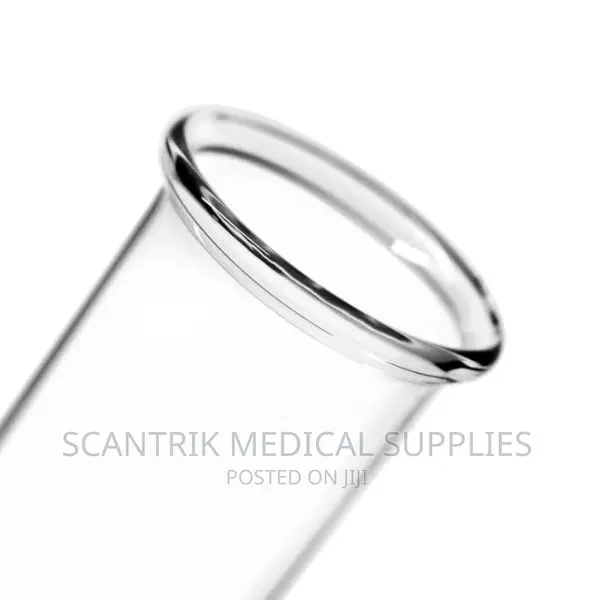 Glass Test With Rim for Laboratory