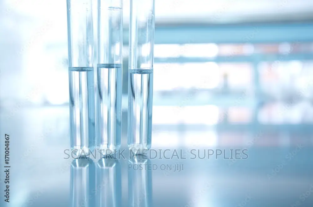 Clear Flat Test Tubes
