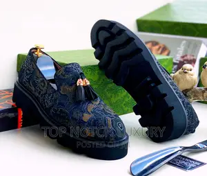 Gucci Men Luxury Designer Flat Shoe