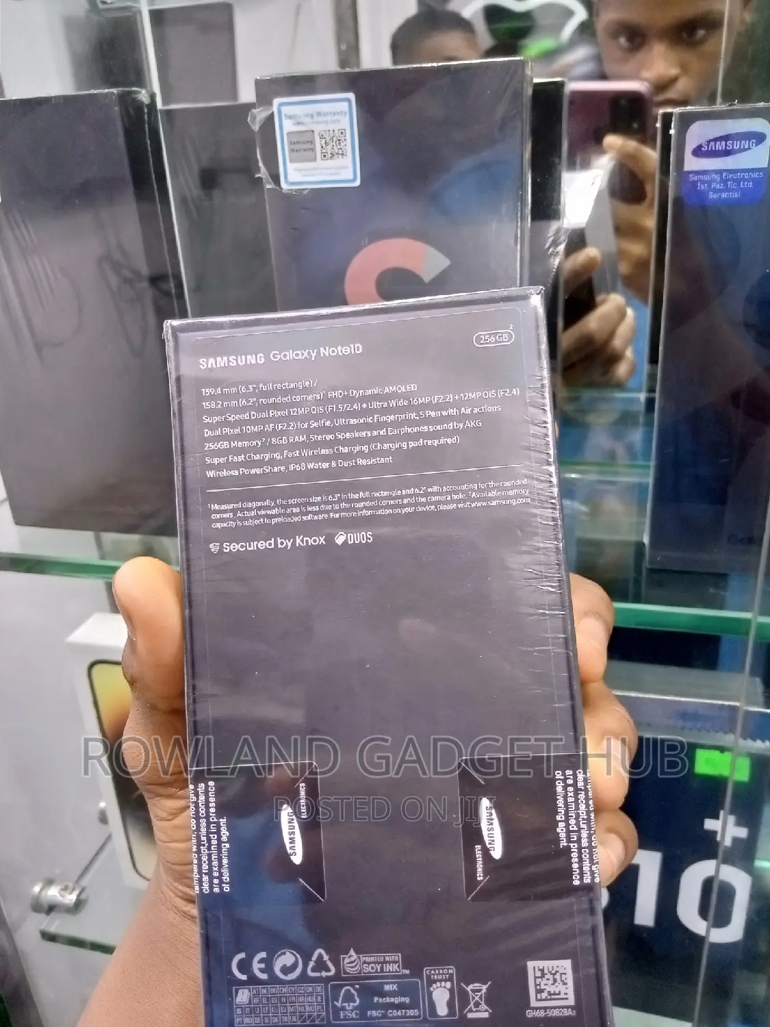 New Samsung Galaxy Note10 256 GB Silver