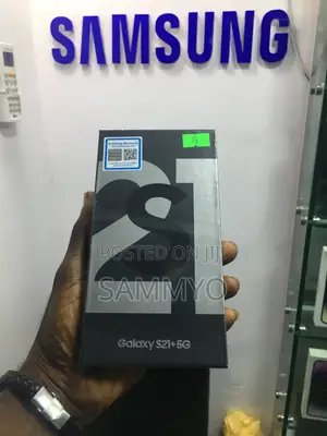 New Samsung Galaxy S21+ 5G 128 GB Black